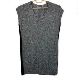 Athleta Thereafter Knit Dress Heathered Gray Sz M